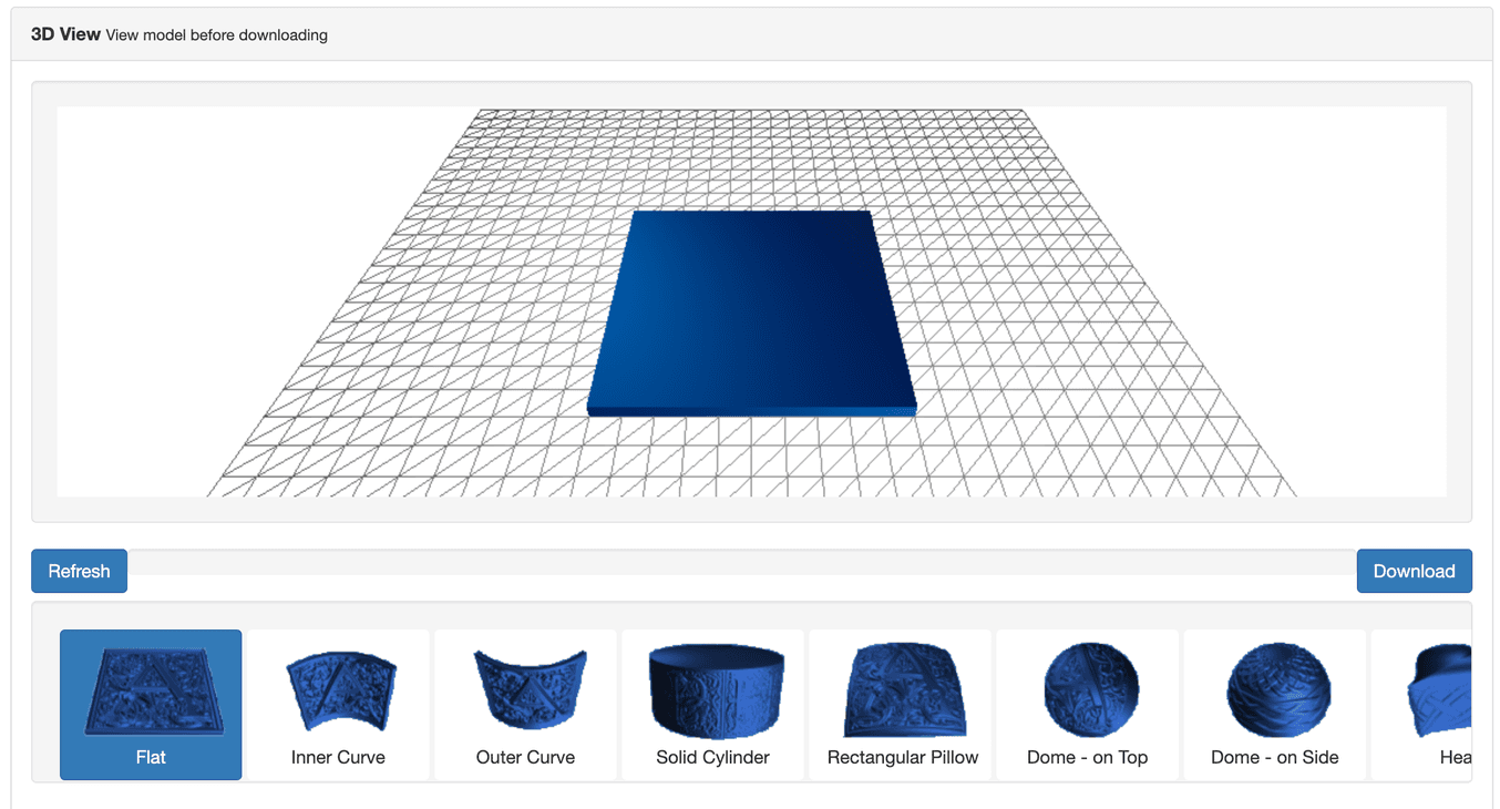 Con un generatore di litofanie drag-and-drop bastano pochi secondi per creare litofanie stampabili in 3D.