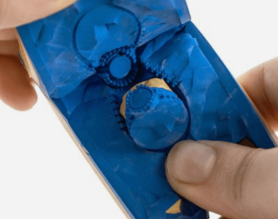 Stampi in gomma vulcanizzata con master ottenuti mediante stampa 3D