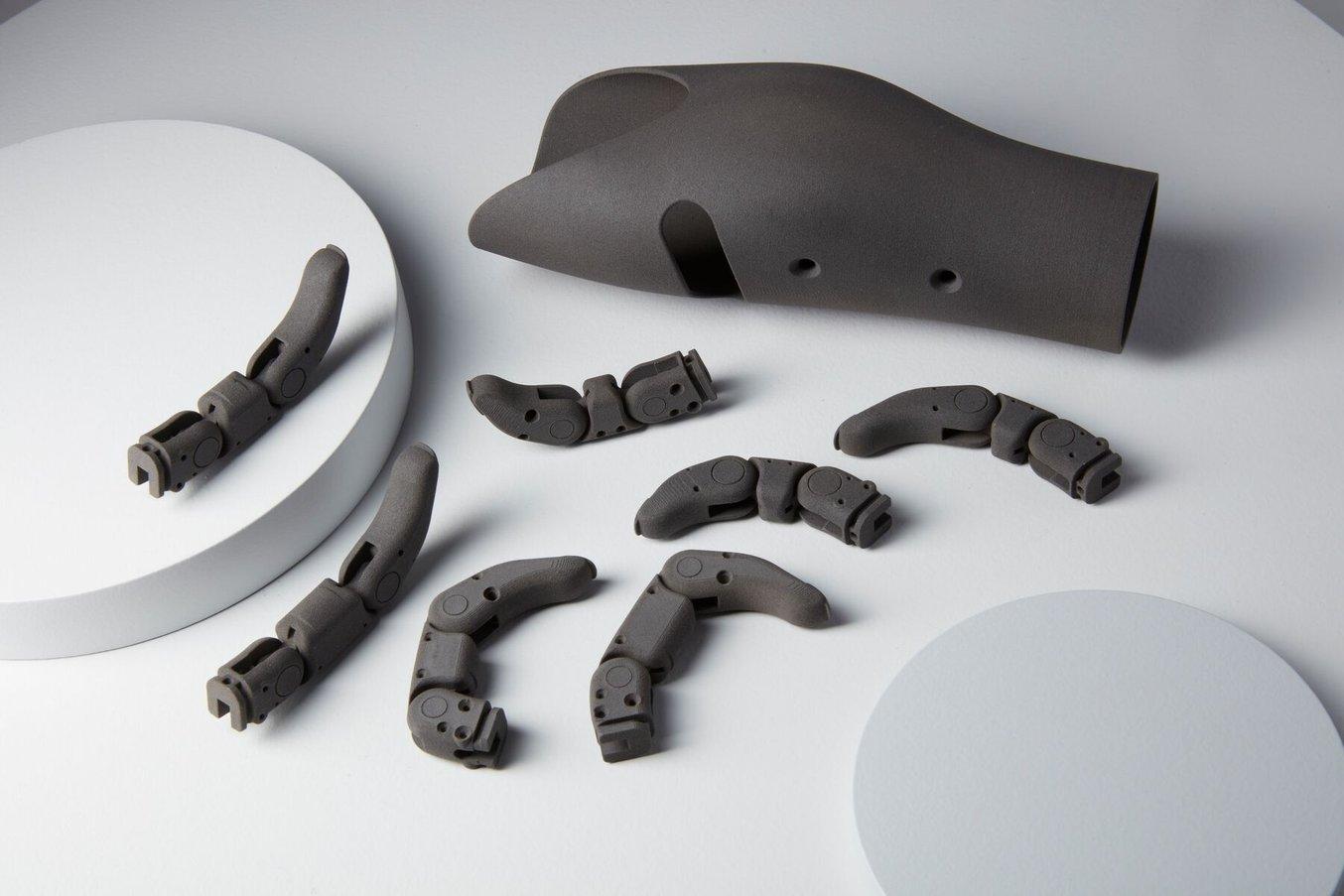 3D printed prototypes for prosthetic fingers