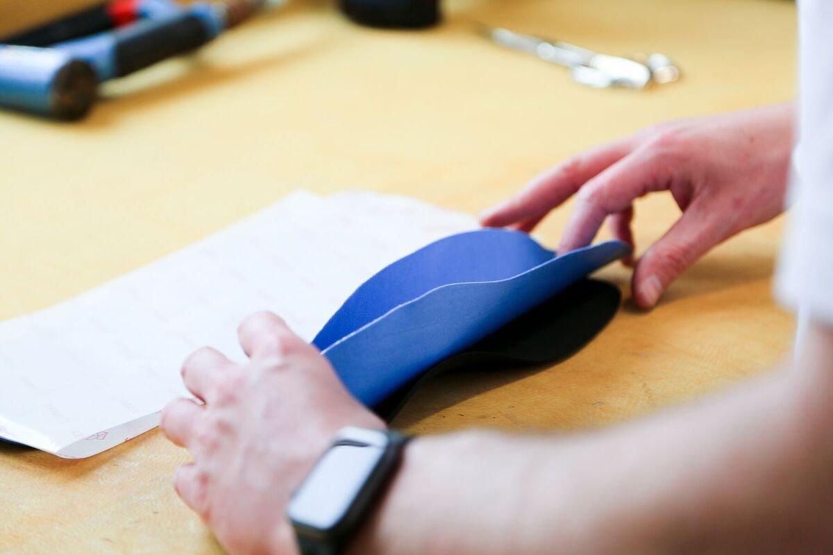 Assemble the 3D printed insole