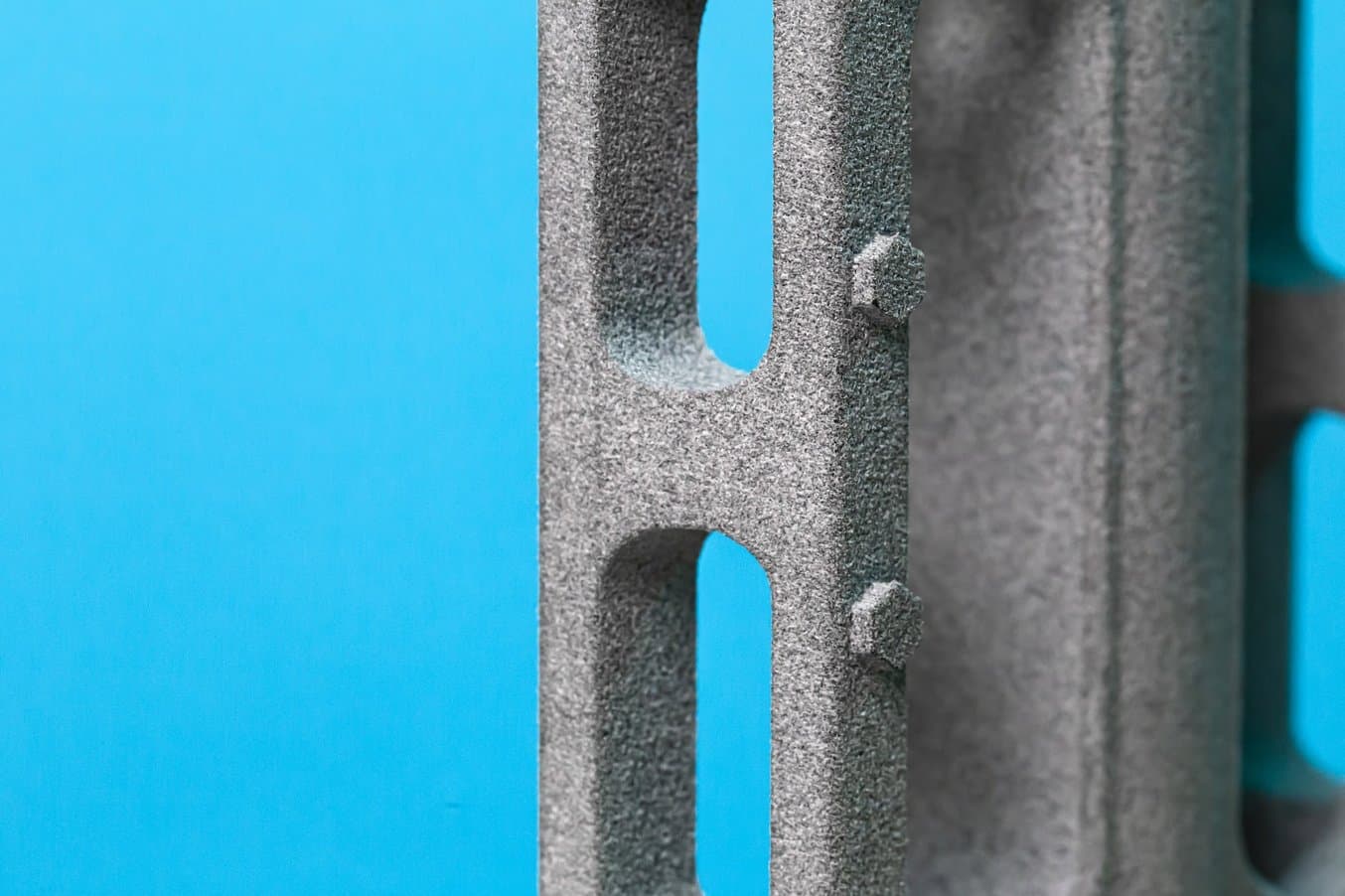 Part printed on a traditional industrial powder-bed fusion 3D printing system with an entry price point 6-10x higher than that of the Fuse 1+ 30W.
