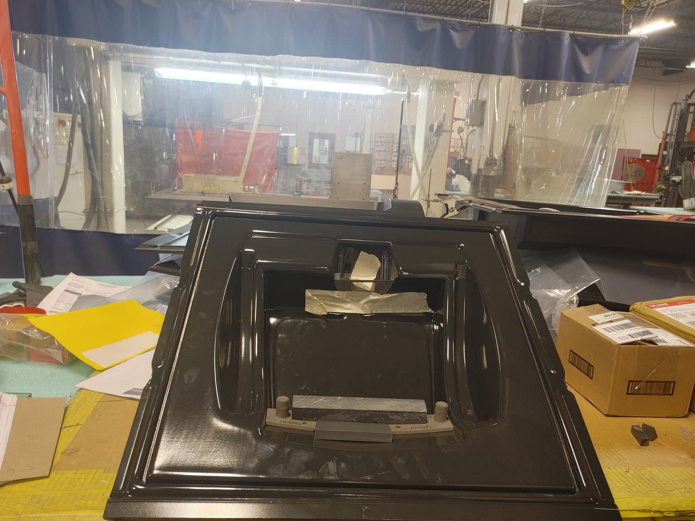 3D-gedruckte Positioniervorrichtung als Fertigungshilfe von Productive Plastics