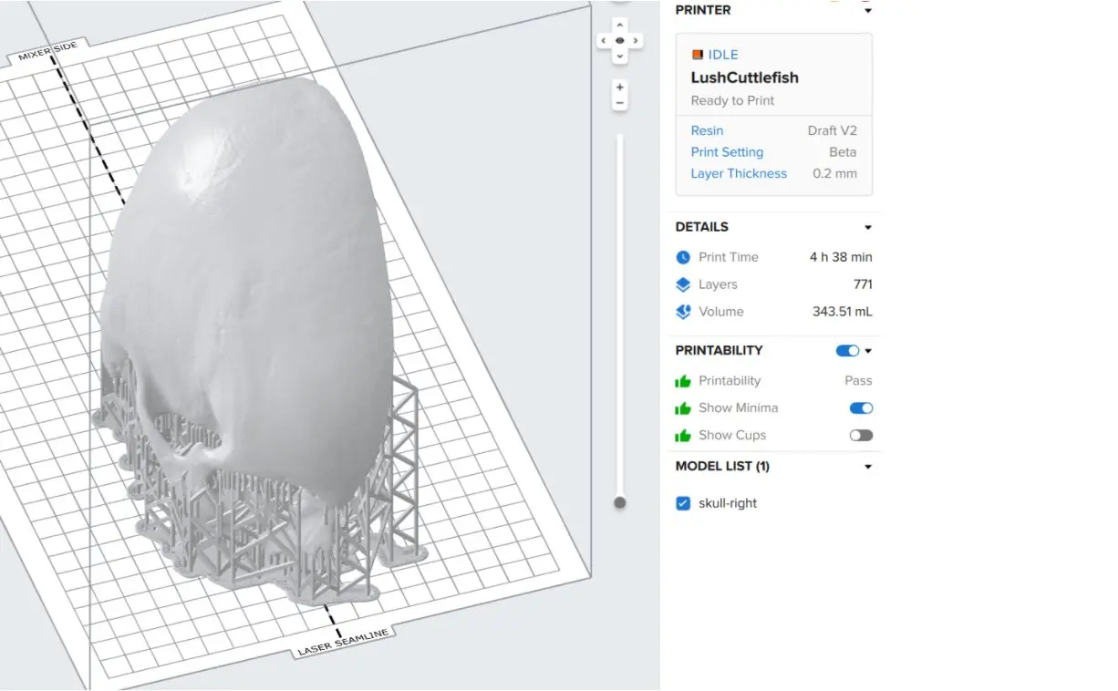 Tough 1500 Resin - Certified for skin contact - 3D printing