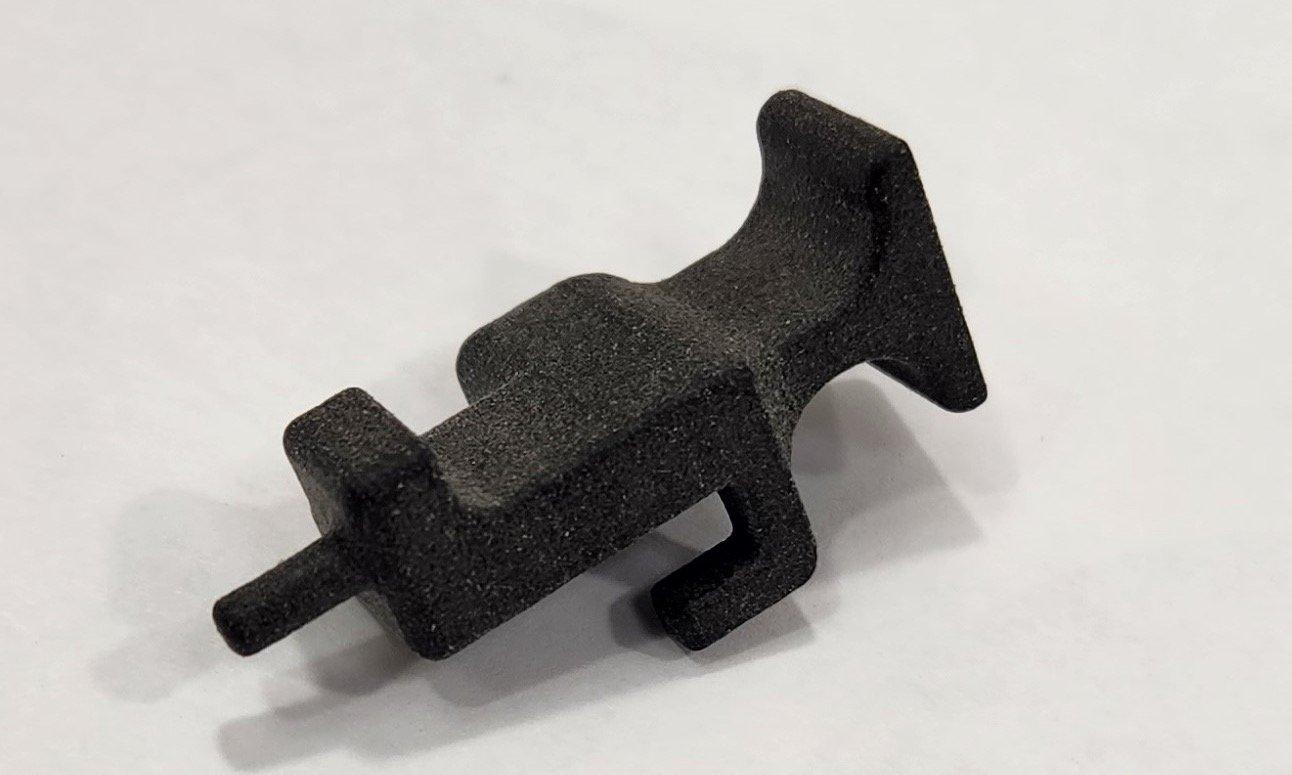 sls 3d printed automotive component printed on the Fuse 1+ 30W SLS 3D printer for Jasper Engines and Transmissions