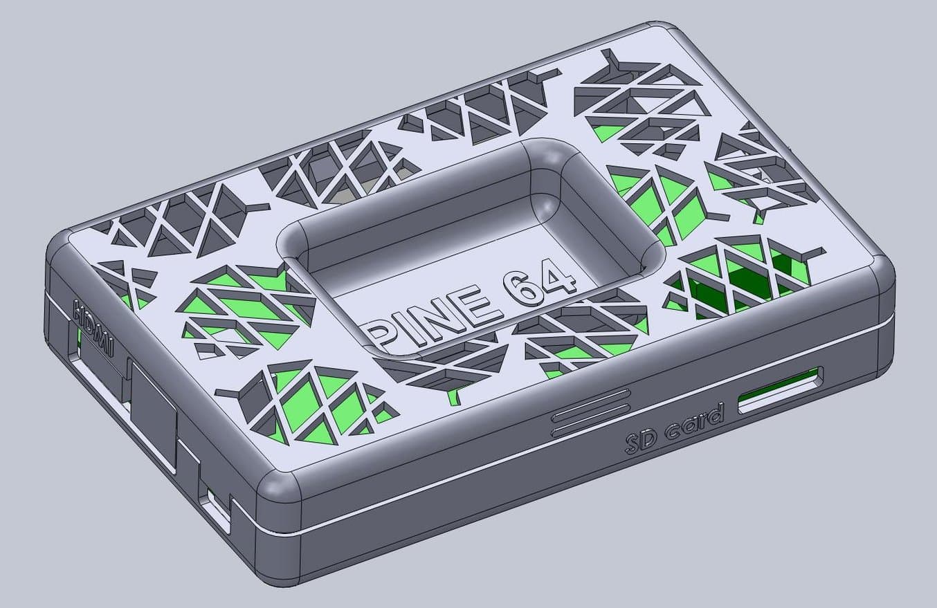 3d printing snap fit - The final design includes unique features along with the snap fit enclosure, ready to be 3D printed.