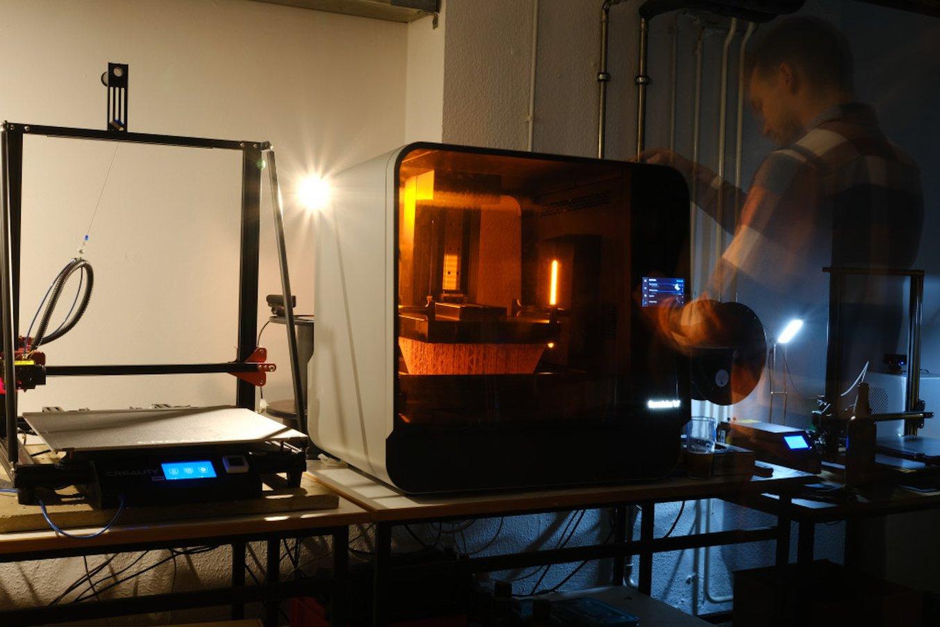Research lab 3D printers