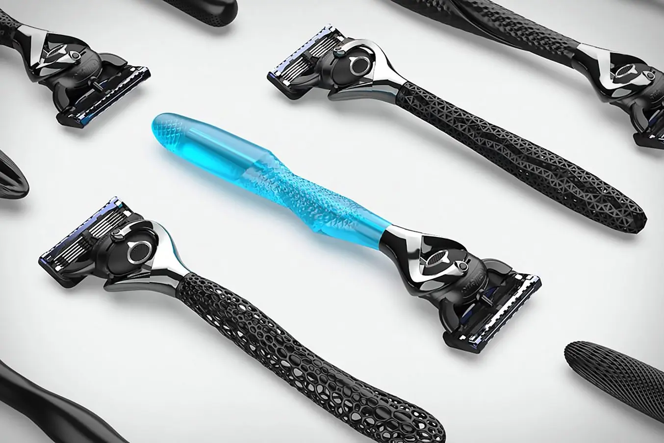 gillette razor maker - 3d printed customization