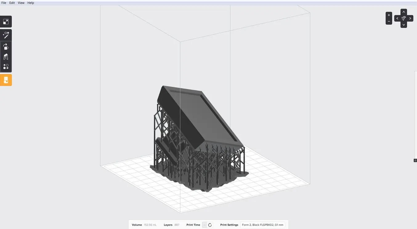 3D-Modell von Stempelgriff zum drucken
