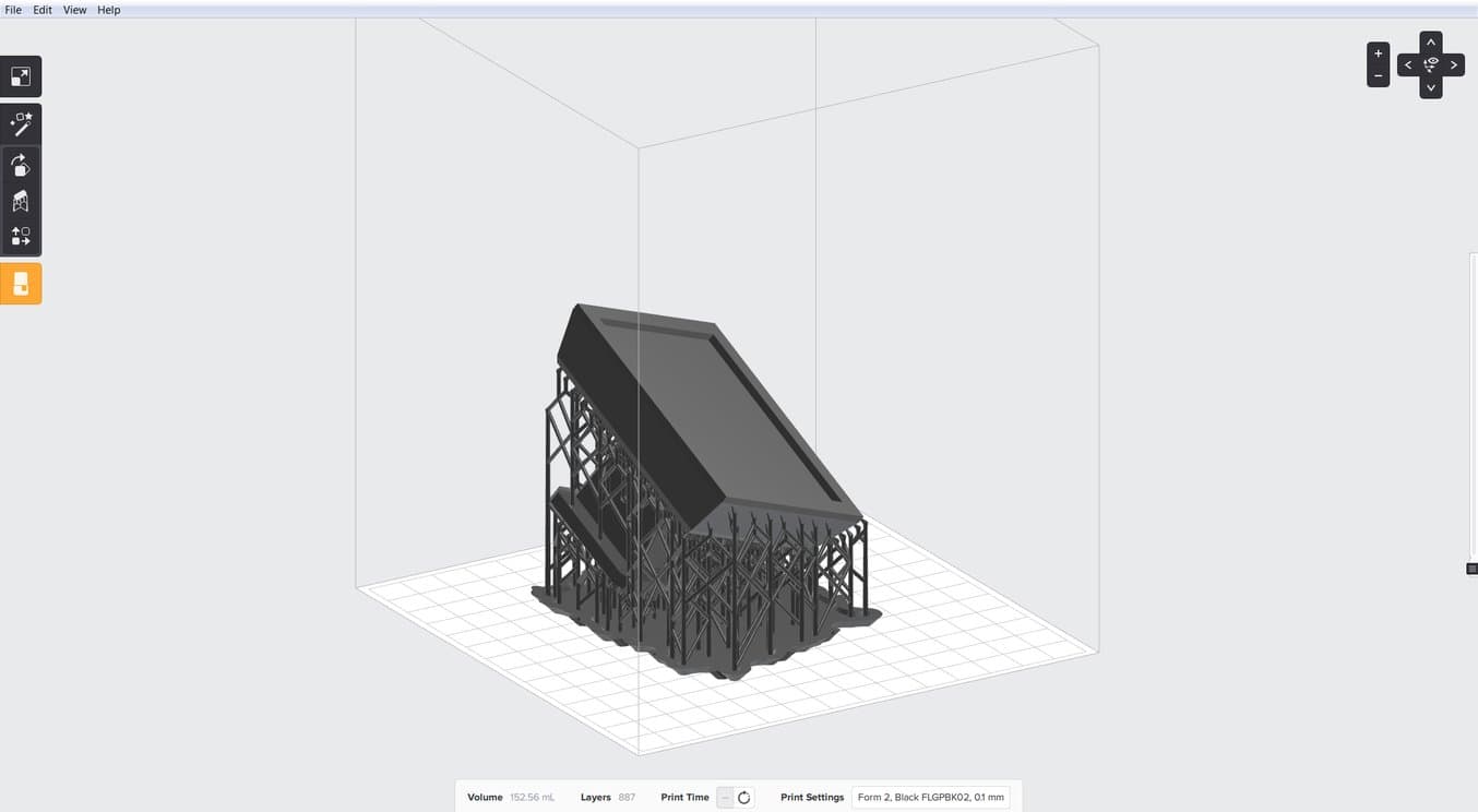 This handle fits the stamp on Formlabs’ Pinshape page snugly, without glue.