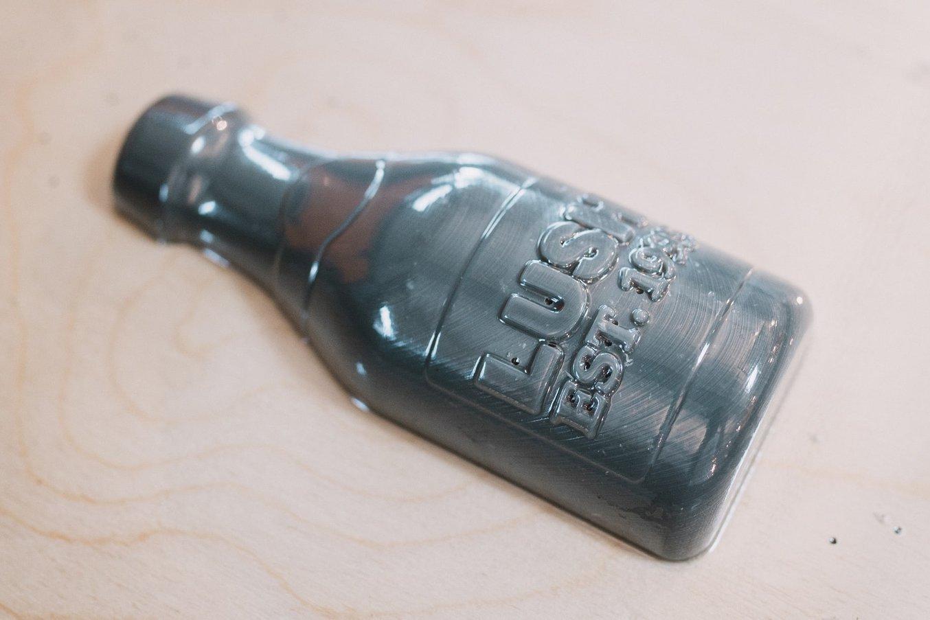 3D-gedruckte Form für Prototyp einer Bath Bomb von Lush