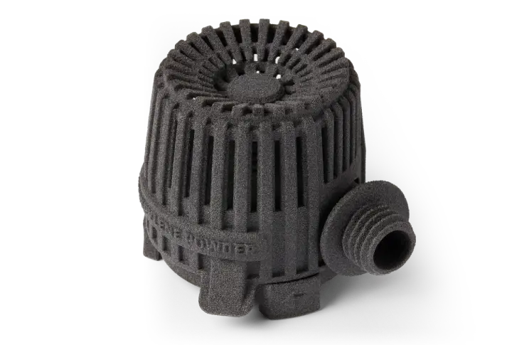 Parte stampata in 3D in Polypropylene Powder