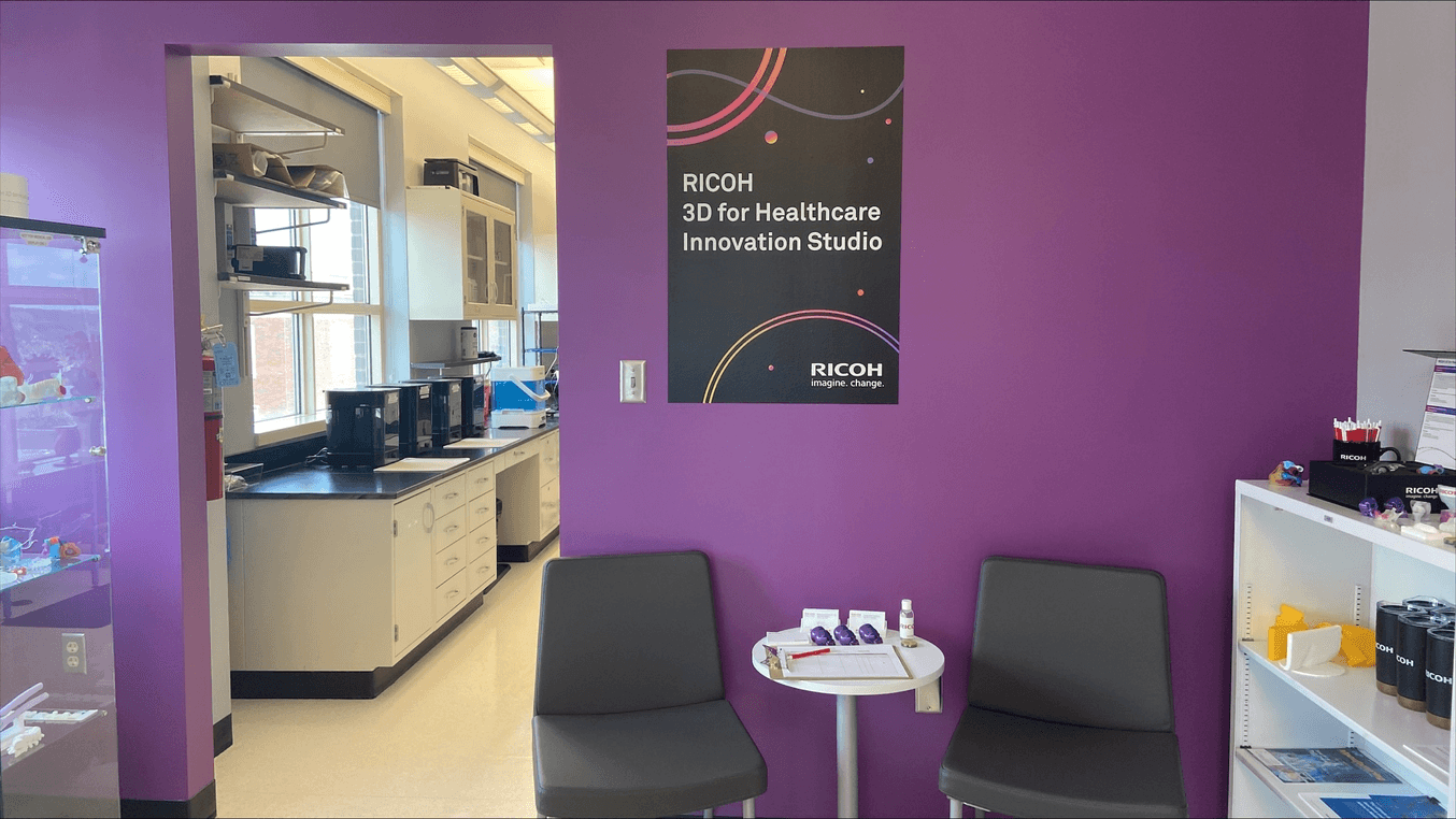 The RICOH 3D for Healthcare Innovation Studio at Atrium Health