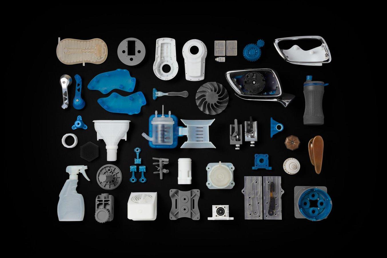 SLA 3D printed prototypes in a wide range of materials