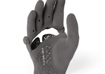 3d printed prosthetic glove in TPU 90A Powder
