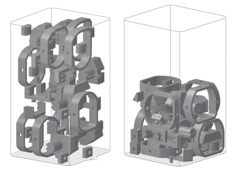 In den Druckern der Generation Fuse 1 packen Sie Ihre Teile dicht zusammen, um optimale Produktivität aus Ihrem Drucker herauszuholen.