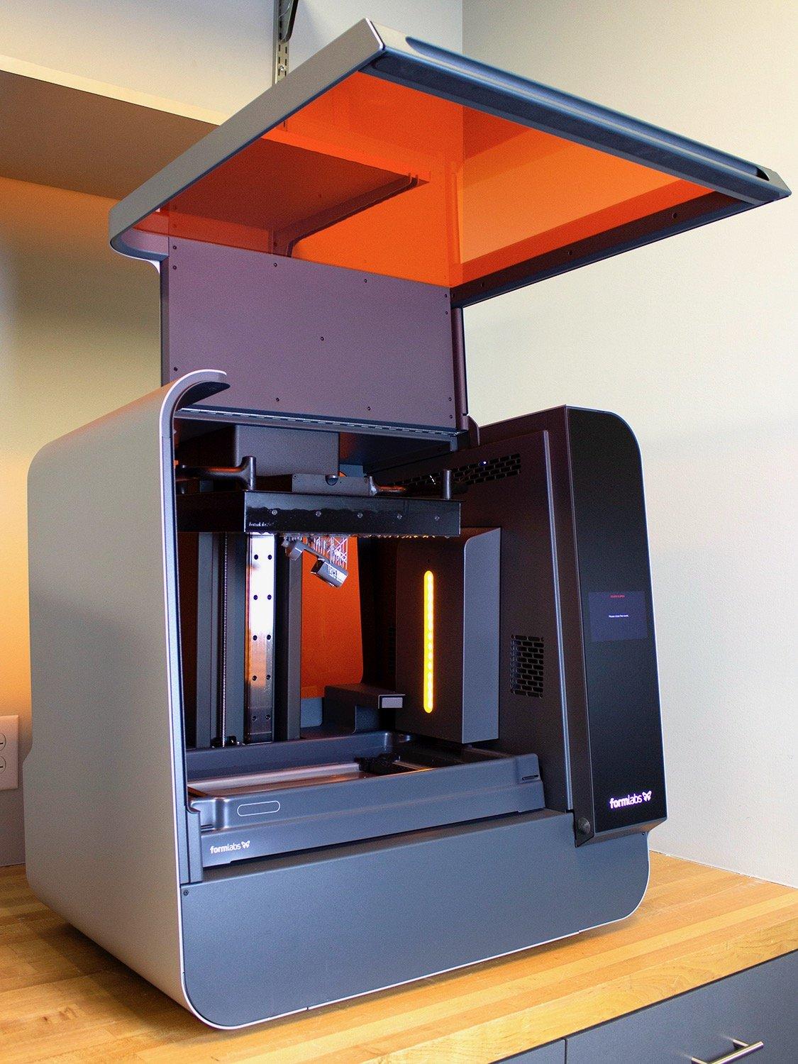 a form 3L stereolithography resin printer from formlabs
