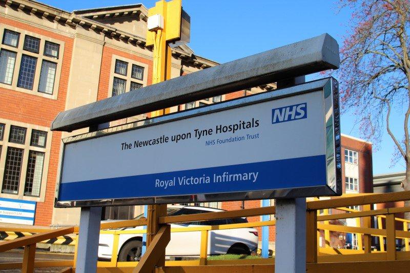 Sign: The Newcastle upon Tyne Hospitals - NHS Foundation Trust - Royal Victoria Infirmary