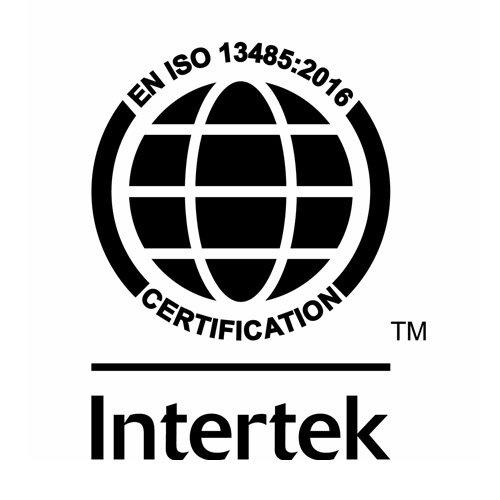 Sello de certificación ISO 13485 de Intertek