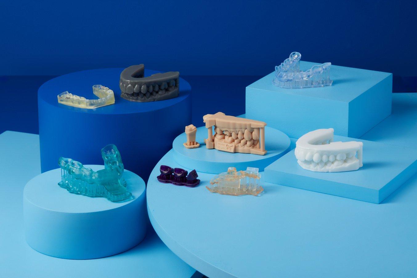 orthodontic 3D printed sample parts