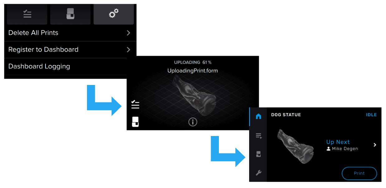 Three major iterations of the Touch UI over the last 3.5 years.