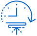 Print Around the Clock Icon
