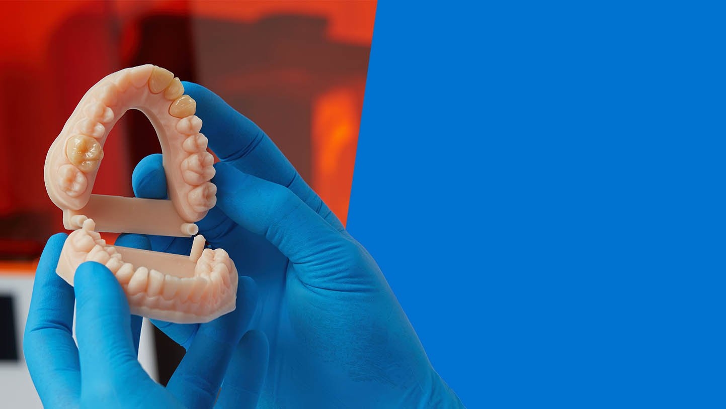 orthodontic 3D printed sample part