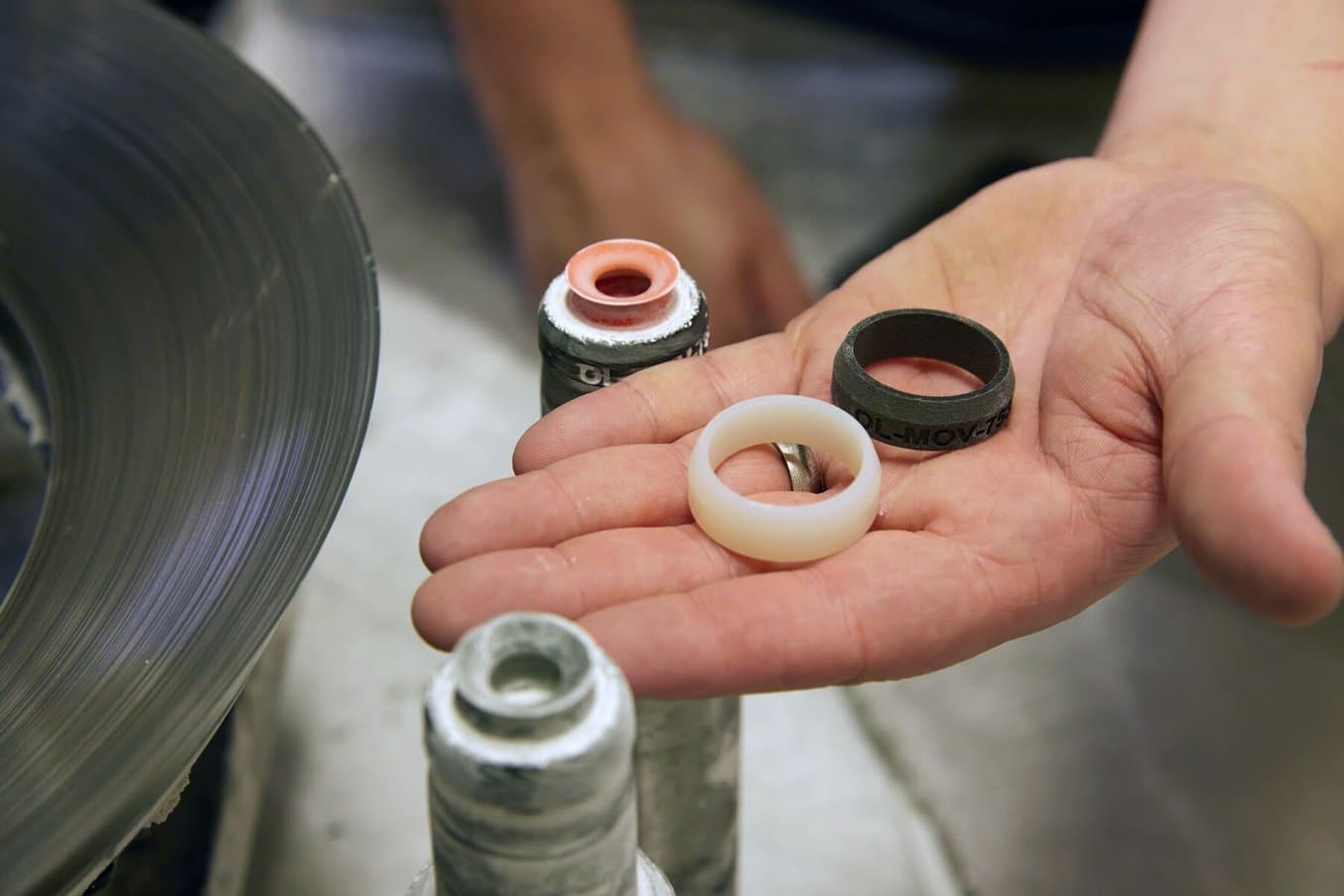 Eaton sls 3d printed spindle rings manufacturing aids