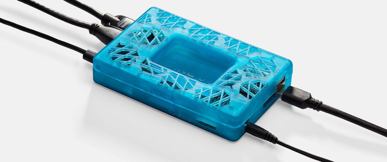 3d printed snap fit enclosure printed on an SLA 3D printer