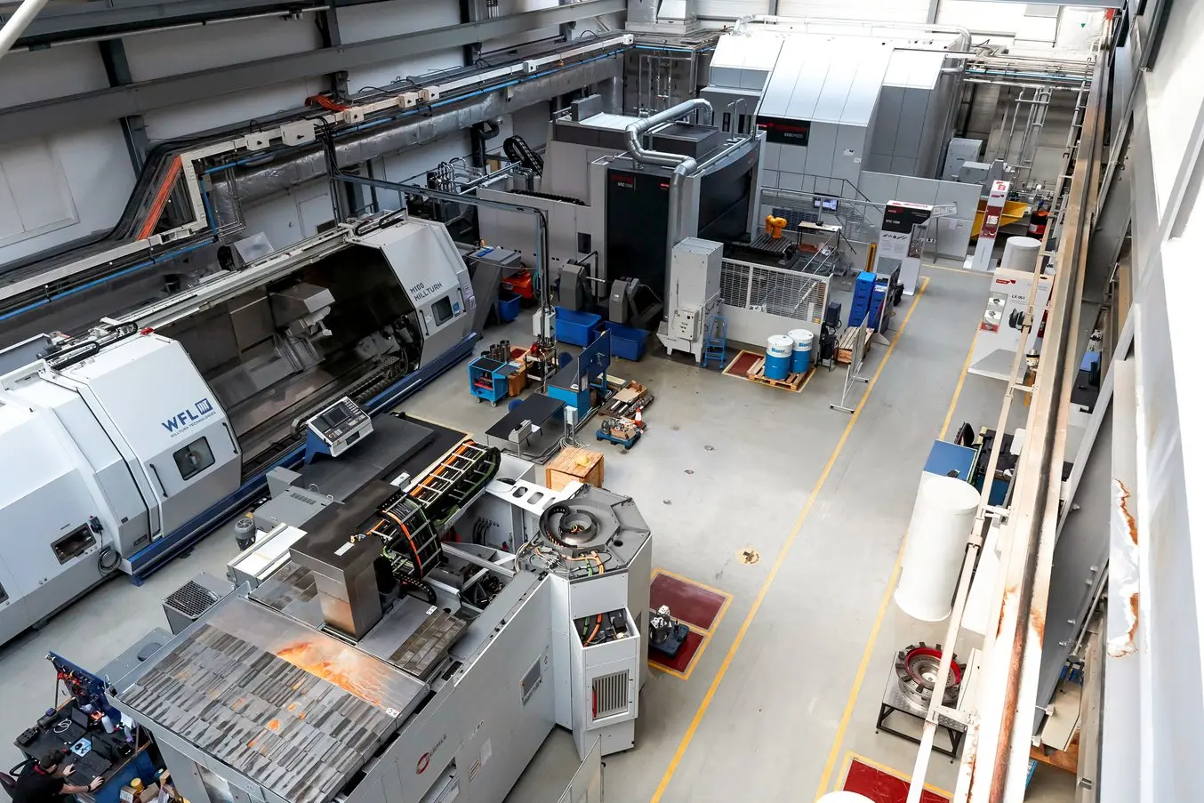 Aerial view of Factory 2050 facility at AMRC