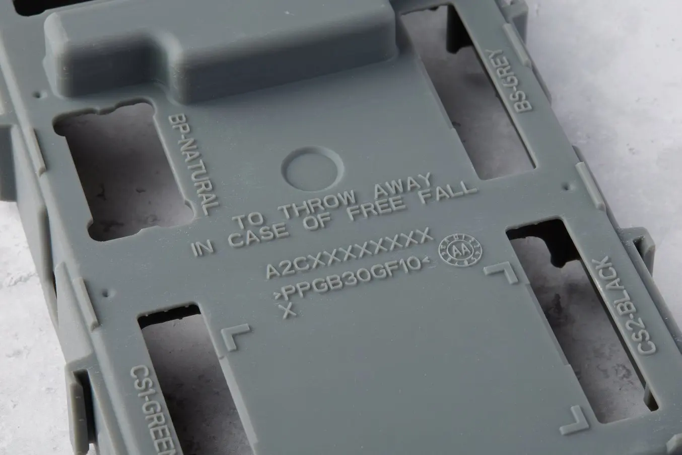 Sharpest details of a 3d printed part with Form 4