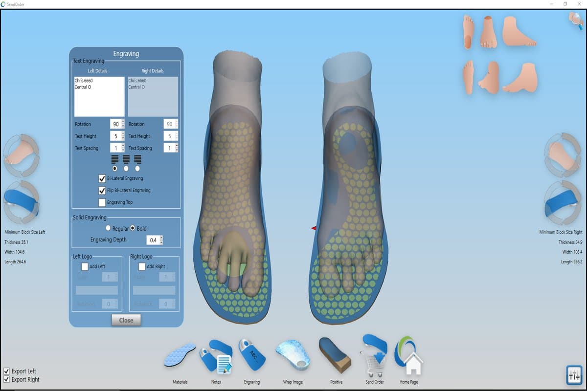 Insole design