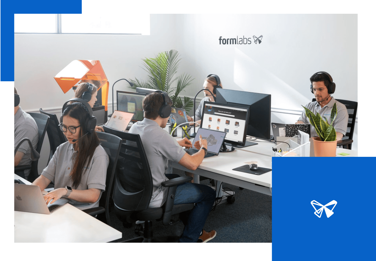 Equipo de asistencia exclusiva para la impresión 3D