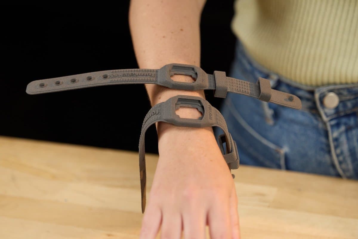 variable durometer TPu watch bands