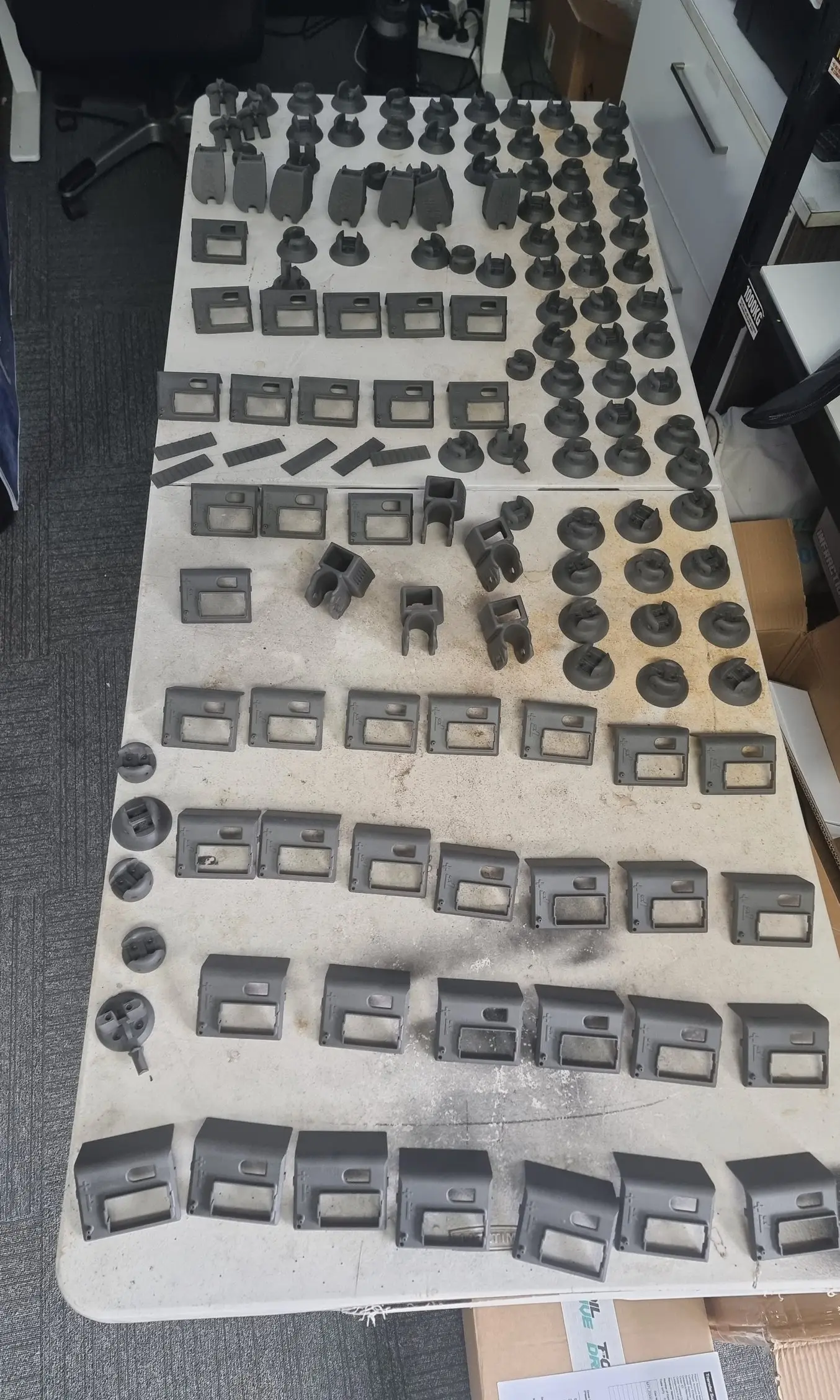 Toutes les pièces imprimées en 3D pour le foil