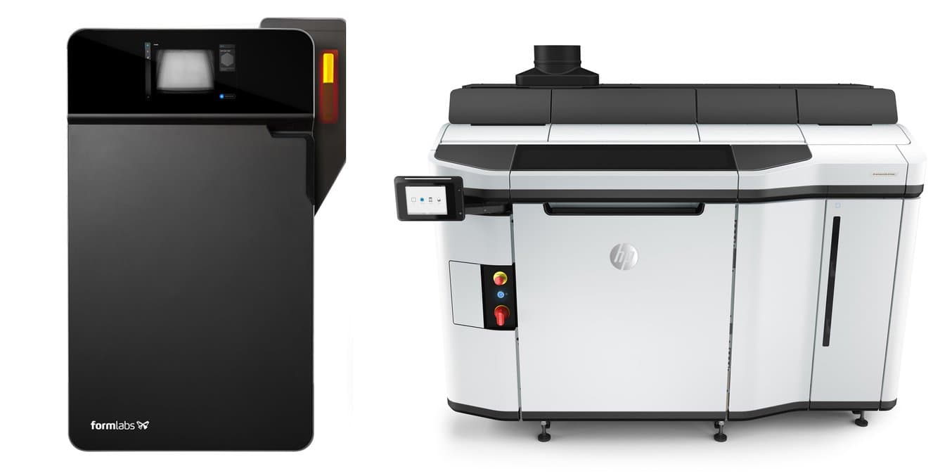 Formlabs Fuse 1+ 30W vs. HP Jet Fusion 5200