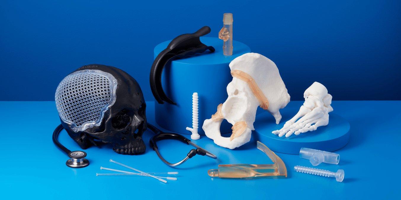 3D printed medical devices and anatomical models