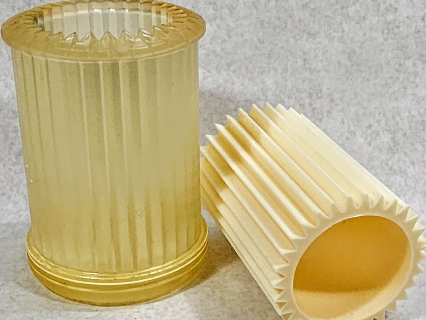moule imprimé en 3D et pièce en polyuréthane moulée