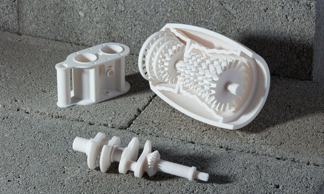 Rigid 10K Resin 3D printed parts