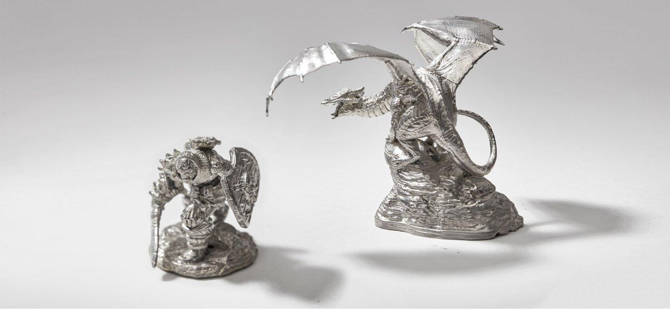 3d printing - Metal miniatures