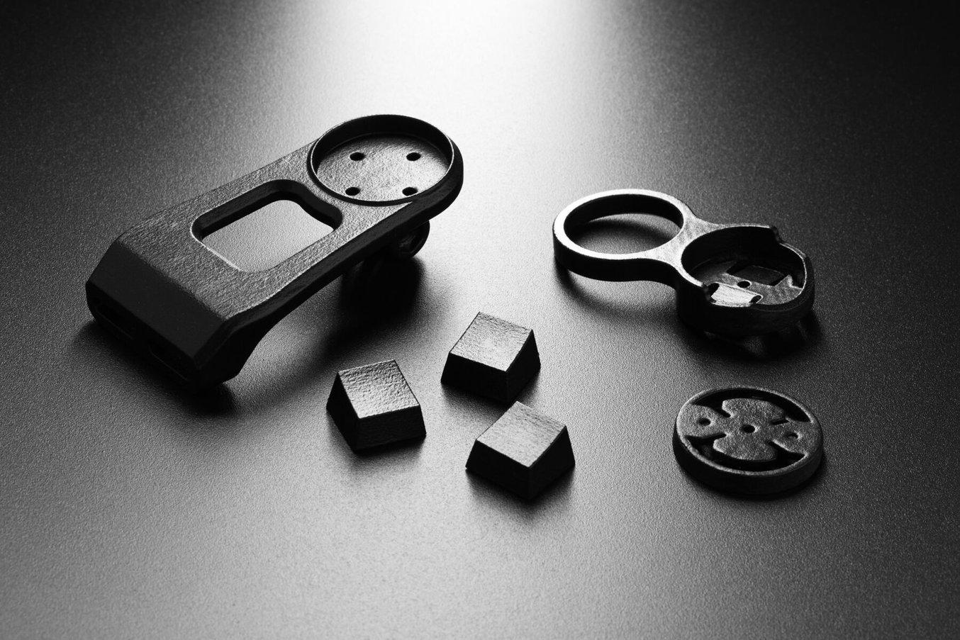 vapor smoothed 3d printed assembly components