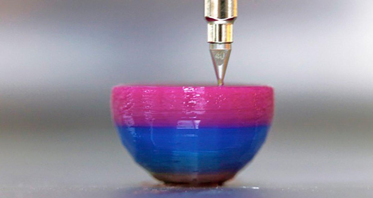 FDM 3D printing in color. (source: 3Dnatives)