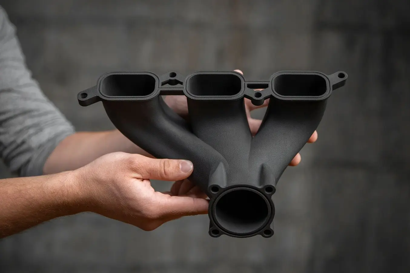 carbon fiber 3D printed intake manifold