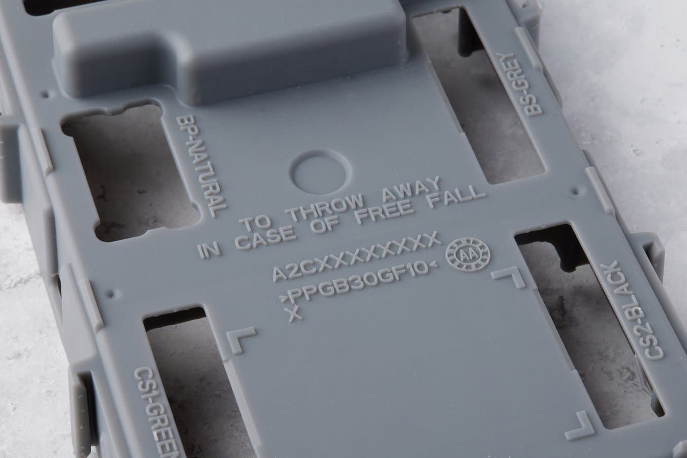 Sharpest details of a 3d printed part with Form 3