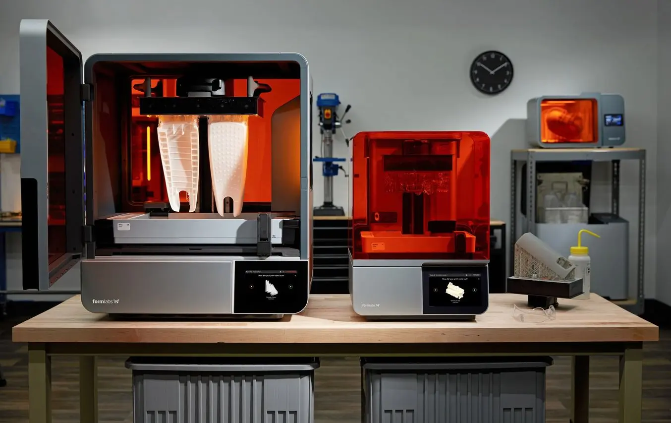 Form 4L and Form 4SLA printers