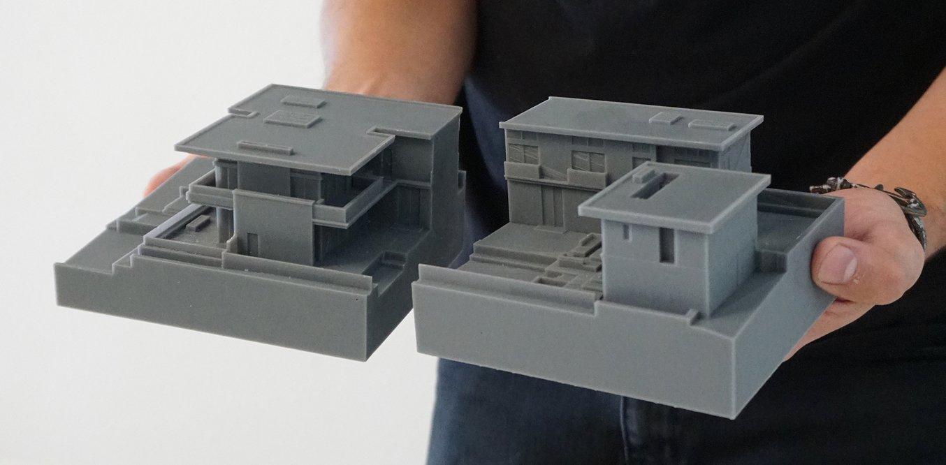 3d printed architecture model 3 Laney LA