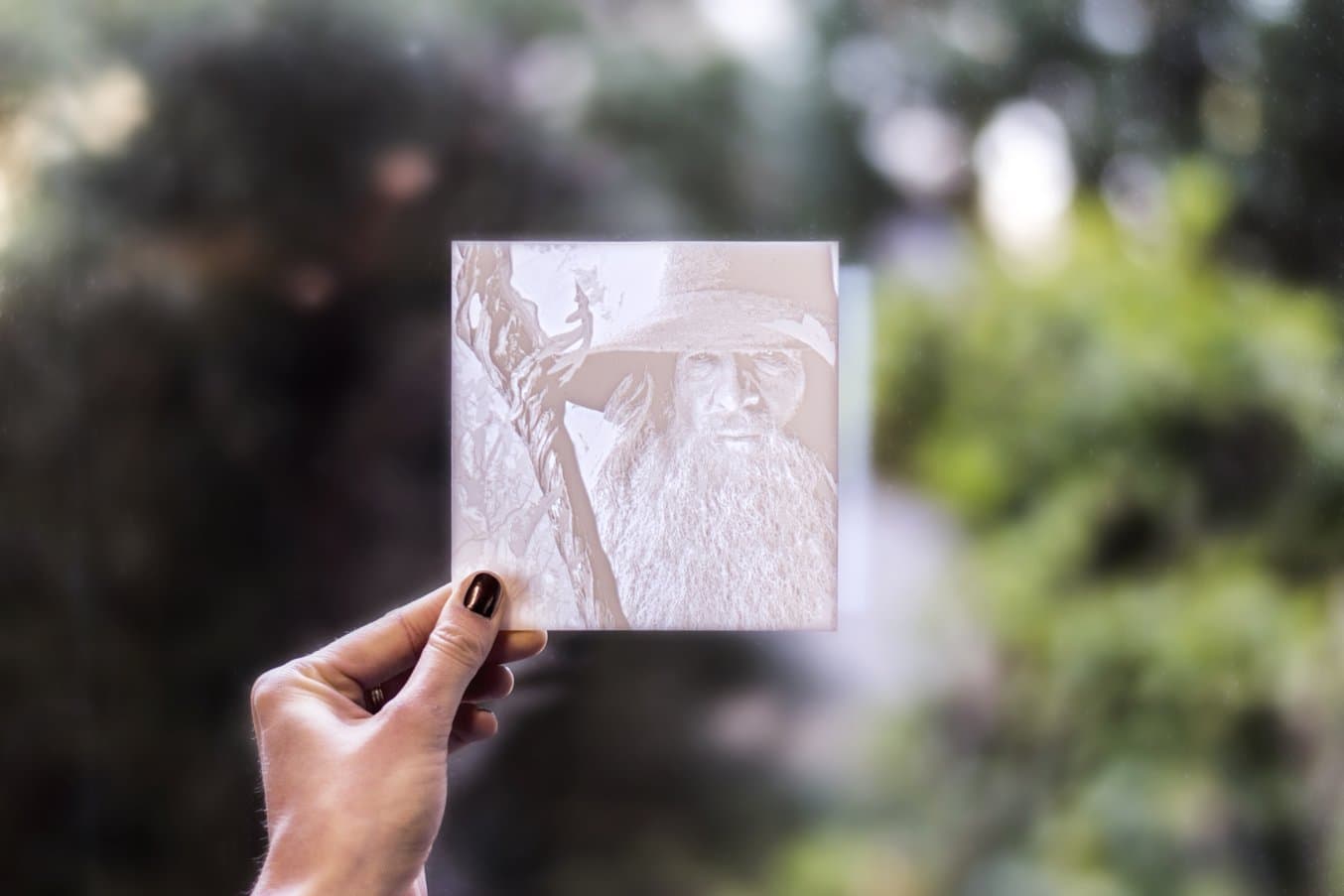 Curing 3d printed lithophane