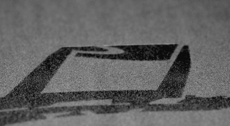 laser in una stampante 3D SLS