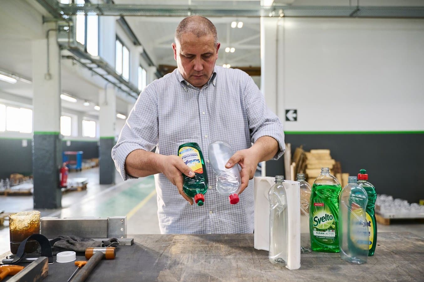 Cademartiri et Serioplast ont déjà testé une quinzaine de modèles de bouteilles avec le nouveau procédé.