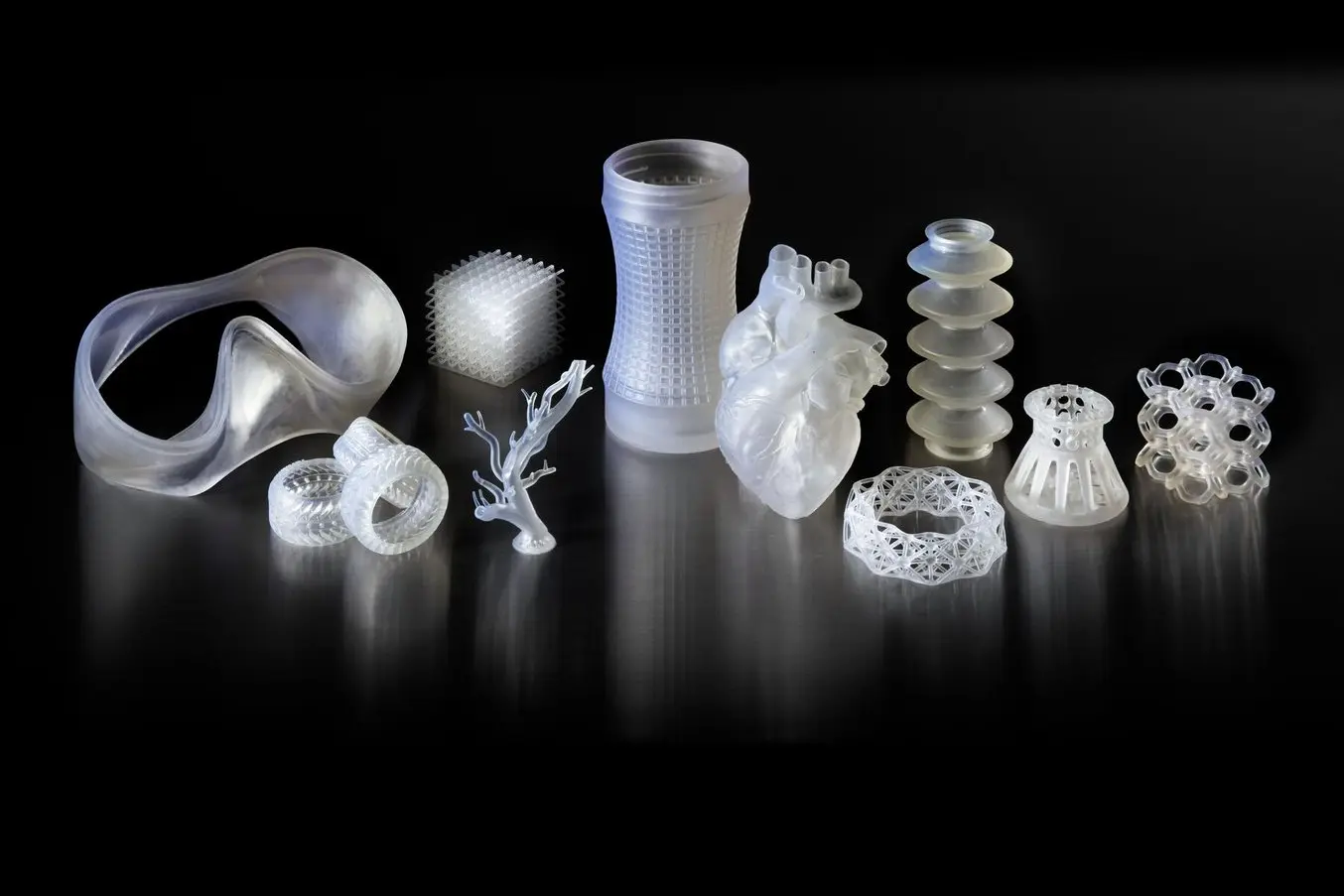 SLA 3D printing offers multiple alternatives to silicone 3D printing
