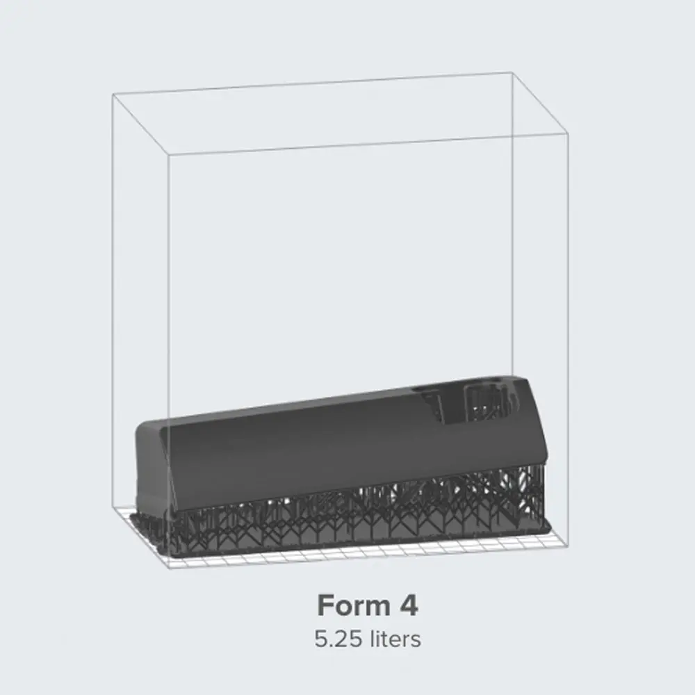 Build volume Formlabs Form 4